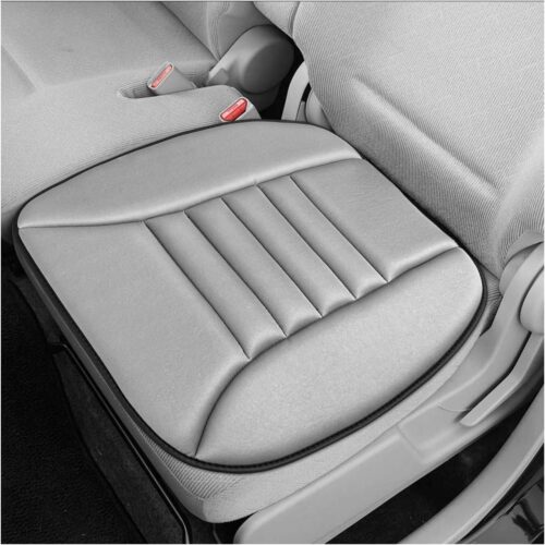 Memory Foam Car Seat Cushion, Non-Slip, Gray