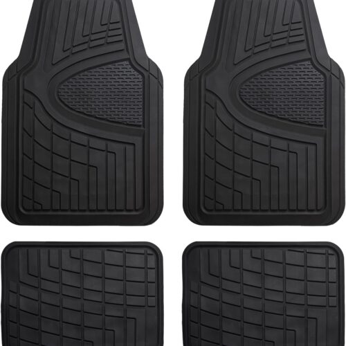 Heavy Duty Rubber Car Floor Mats, Anti-Slip