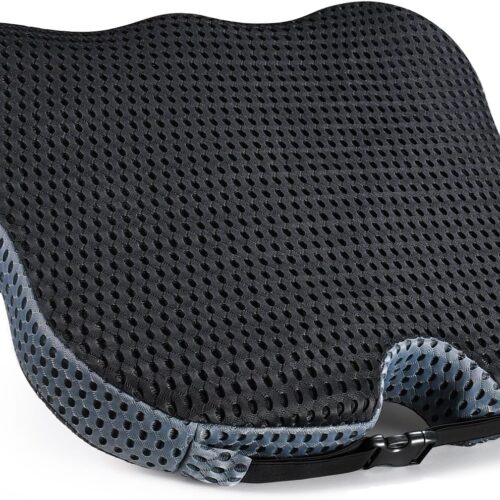 Wedge Memory Foam Car Seat Cushion, Universal Fit